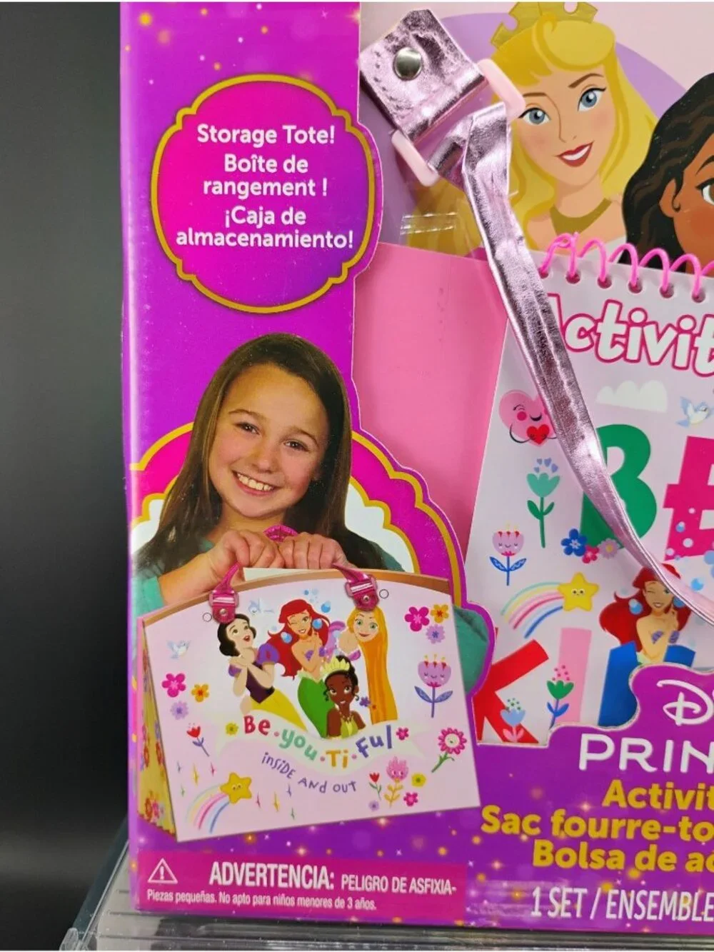 Disney Princess Activity Tote Set With Pad Stickers & Markers
